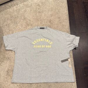 Essentials Heavy Jersey Crewneck T-Shirt SZ XL